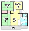 ハイツ清涼4階4.5万円