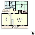 ハイツカームネス3階5.6万円