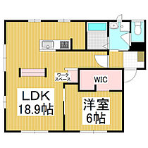 フレグランスＷｅｌｌ　Ａ棟  ｜ 長野県塩尻市大字広丘高出（賃貸アパート1LDK・1階・49.52㎡） その2