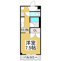 LON　BLDG．  ｜ 長野県松本市深志2丁目（賃貸マンション1K・6階・25.00㎡） その2