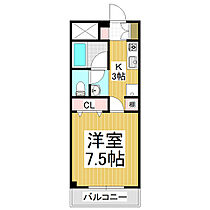 ニセンポストアイル 207 ｜ 長野県塩尻市大字広丘郷原（賃貸マンション1K・2階・26.70㎡） その2