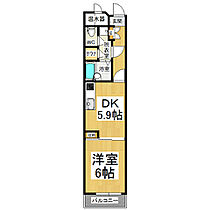 第2コーポかどや  ｜ 長野県松本市市場（賃貸マンション1DK・2階・36.85㎡） その2