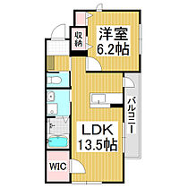 ＦＥＬＩＺ（フェリス）  ｜ 長野県松本市笹部2丁目（賃貸アパート1LDK・2階・49.65㎡） その2