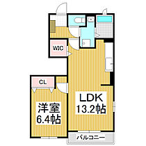 長野県松本市筑摩1丁目（賃貸アパート1LDK・1階・46.71㎡） その2