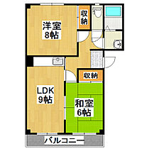 コーポかめや  ｜ 長野県松本市村井町南3丁目（賃貸マンション2LDK・3階・52.00㎡） その2