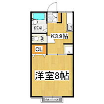 シティハイム笹賀  ｜ 長野県松本市大字笹賀（賃貸アパート1K・2階・27.94㎡） その2