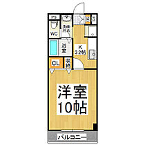 サン・ラザール  ｜ 長野県松本市小屋南1丁目（賃貸マンション1K・3階・34.84㎡） その2