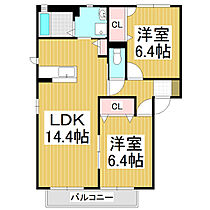 MASTTOWN島内　E棟  ｜ 長野県松本市大字島内（賃貸アパート2LDK・1階・61.60㎡） その2