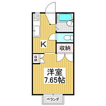 エンプレス  ｜ 長野県飯田市水の手町（賃貸アパート1K・2階・26.50㎡） その2