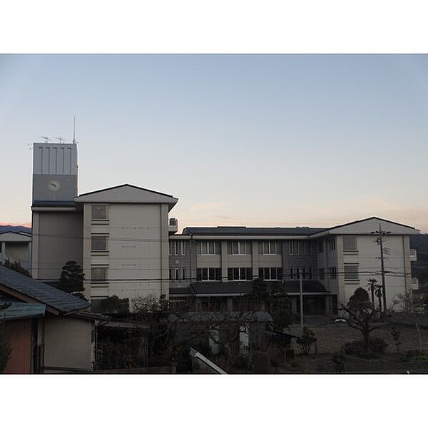 画像19:中学校「飯田市立緑ケ丘中学校まで1173ｍ」