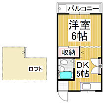 ハイツｎ  ｜ 長野県飯田市鼎下山（賃貸アパート1DK・2階・26.40㎡） その2