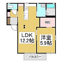 ルミエール　Ｂ  ｜ 長野県飯田市二本松（賃貸アパート1LDK・2階・43.54㎡） その2