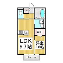 Riverain北  ｜ 長野県飯田市上郷別府（賃貸アパート1LDK・2階・34.55㎡） その2