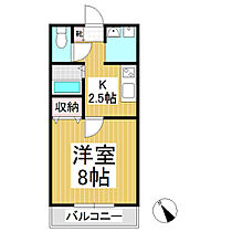 シェトワ鷹羽  ｜ 長野県飯田市高羽町5丁目（賃貸マンション1K・2階・27.00㎡） その2