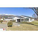 図書館「飯島町図書館まで3345ｍ」