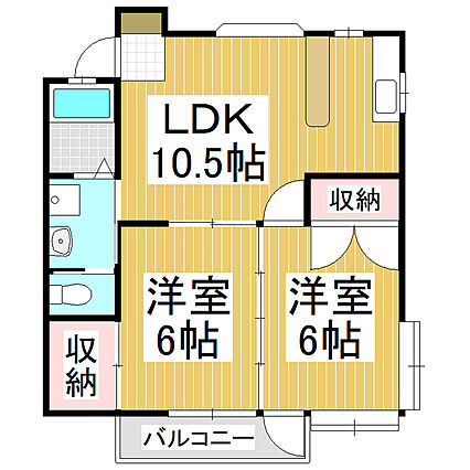 メゾンド・カトル_間取り_0