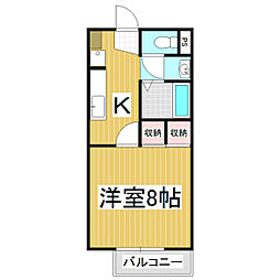 アイオーラT.S 1Kの間取図画像