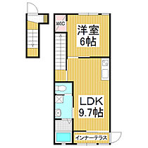 サンマルコ豊野  ｜ 長野県長野市豊野町豊野（賃貸アパート1LDK・2階・43.20㎡） その2