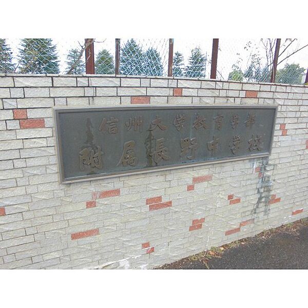 画像29:中学校「国立信州大学教育学部附属長野中学まで1162ｍ」