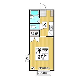 間取図画像 1K