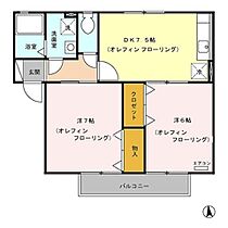 シェリール稲田　B棟  ｜ 長野県長野市稲田2丁目（賃貸アパート2DK・2階・47.99㎡） その2