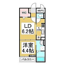 長野県長野市吉田1丁目（賃貸マンション1LDK・1階・35.31㎡） その2