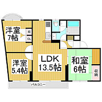 カサフィーナＡ I  ｜ 長野県長野市大字栗田（賃貸マンション3LDK・2階・72.02㎡） その2