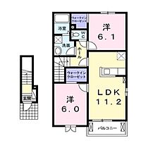 長野県長野市大字大豆島（賃貸アパート2LDK・2階・57.64㎡） その2