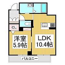 ヴェルクレール  ｜ 長野県長野市大字稲葉（賃貸マンション1LDK・1階・41.23㎡） その2