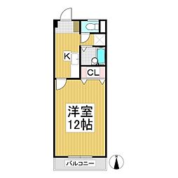 間取図画像 1K