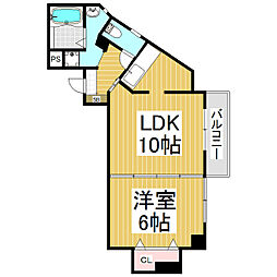 ブリランテ・サクラ 1LDKの間取図画像