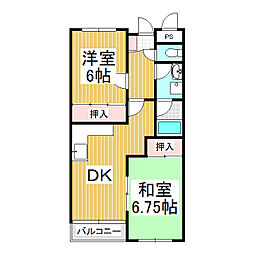 間取図画像 2DK