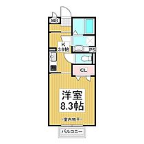 レジデンスフラワーII  ｜ 長野県長野市若穂綿内（賃貸アパート1K・2階・29.64㎡） その2