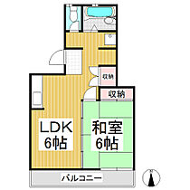 ラグラス　A棟  ｜ 長野県長野市丹波島3丁目（賃貸アパート1LDK・2階・39.47㎡） その2