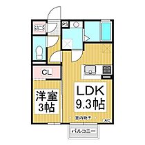 Ｖｉｌｌａｇｅ丹波島  ｜ 長野県長野市丹波島1丁目（賃貸アパート1LDK・2階・32.37㎡） その2