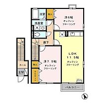 長野県長野市篠ノ井布施五明（賃貸アパート2LDK・2階・63.63㎡） その2