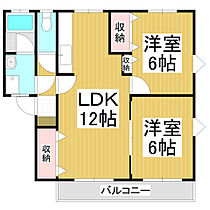 エンゼルハイム　A棟  ｜ 長野県長野市三本柳西3丁目（賃貸アパート2LDK・1階・58.00㎡） その2