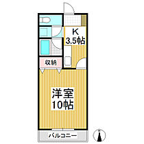 セントグレース長野II  ｜ 長野県長野市稲里町下氷鉋（賃貸マンション1K・2階・32.00㎡） その2