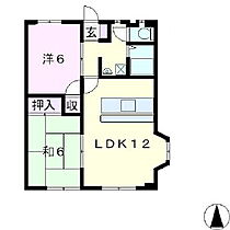 ハーベスト西上田  ｜ 長野県上田市上塩尻（賃貸アパート2LDK・2階・52.00㎡） その2