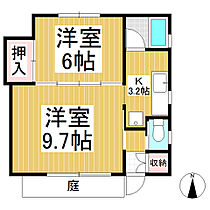 アパートメントウエスト  ｜ 長野県長野市上野2丁目（賃貸アパート2K・1階・29.00㎡） その2