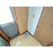 室内洗濯機置き場