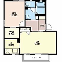 メゾンルミエール　A棟  ｜ 長野県長野市大字安茂里小市2丁目（賃貸アパート1LDK・1階・43.54㎡） その2