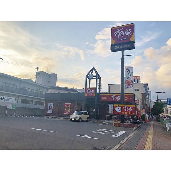 画像27:飲食店「すき家19号長野中御所店まで424ｍ」