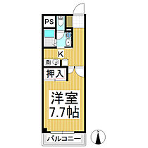 ルート南向　Ｂ棟  ｜ 長野県長野市大字高田（賃貸マンション1K・1階・28.00㎡） その2