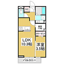 グランスクエア　III番館  ｜ 長野県長野市鶴賀（賃貸アパート1LDK・3階・37.64㎡） その2