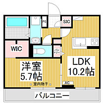 トリシア南俣　ウエスト  ｜ 長野県長野市大字稲葉（賃貸アパート1LDK・3階・40.04㎡） その2