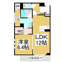 モダンヒルズ  ｜ 長野県長野市鶴賀（賃貸マンション1LDK・2階・52.59㎡） その2