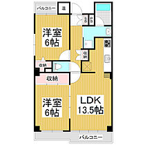 メゾンレーベン  ｜ 長野県長野市大字鶴賀七瀬（賃貸マンション2LDK・1階・60.80㎡） その2