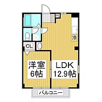 長野県長野市大字風間（賃貸アパート1LDK・1階・40.04㎡） その2