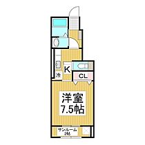 長野県長野市若里7丁目（賃貸アパート1K・1階・30.79㎡） その2